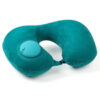 GROWSIR Bantal Leher Pompa Otomatis Traveling Inflatable Travel Neck Pillow XY063