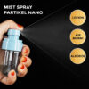 GROWSIR Botol Nano Mist Spray 30 60 80 100ml Botol Reffil Plastik Transparan Toner Face Mist Parfum