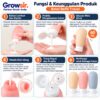 GROWSIR Botol Refill Silikon Travel 60ml | Tempat Sabun & Shampoo Mini Anti Bocor XY128