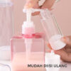GROWSIR Botol Skincare Airless Pump Refill Travel Size Untuk Spray Serum Lotion Tebal Tersedia Dalam 4 Ukuran XY126