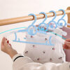 GROWSIR Gantungan Baju Anak Hanger Setelan Anak Ukuran Bisa Disetel XY116