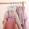 GROWSIR Gantungan Baju Anak Hanger Setelan Anak Ukuran Bisa Disetel XY116