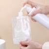 GROWSIR Kemasan Travel Pouch Plastik Kosong Refill Sabun Lotion Shampoo Skincare 30 50 100ml XY121
