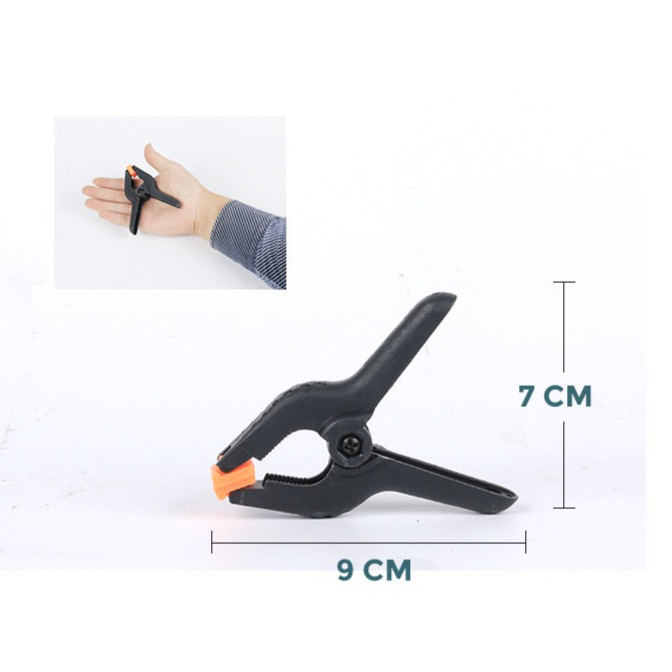 GROWSIR Klip Jepit Backdrop Studio Fotografi & Papan Woodworking Klip Plastik Spring Clamp Klem ABS Alat Penjepit XY054