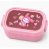 GROWSIR Kotak Makan 2 Sekat 900ml | Anti Bocor Food Grade | Bento Lunch Box Bekal Anak Dewasa Seal Silikon + Sendok Garpu FH096