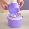 GROWSIR Kotak Makan / Bekal Bentuk Kue 2 Tingkat 1450ml Tebal Lunch Box Bekal Cake Set FH084