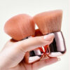 GROWSIR Kuas Makeup Foundation Brush Pink Brush Bedak Tabur Kuas Blush On High Quality MZ030
