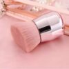 GROWSIR Kuas Makeup Foundation Brush Pink Brush Bedak Tabur Kuas Blush On High Quality MZ030