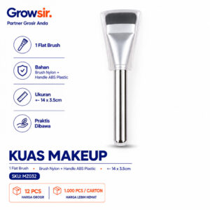 GROWSIR Kuas Makeup Magic Foundation Brush Petal Brush Makeup Kuas Foundation Bulu Halus MZ032