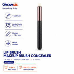 GROWSIR Lip Brush Makeup Brush Concealer Kuas Bibir Wanita High Quality MZ033