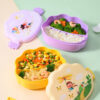 GROWSIR Lunch Box Anak Set Tumbler Food Grade Kotak Makan Sekat Microwave Safe Bekal Sekolah Karakter FH074