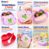 GROWSIR Lunch Box Anak Set Tumbler Karakter Kodok | Kotak Makan Sekat Food Grade Microwave Safe Bekal Sekolah FH076