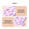 GROWSIR Lunch Box Anak Set Tumbler Karakter UFO Lucu | Kotak Makan Sekat Food Grade Microwave Safe Bekal Sekolah FH078