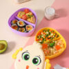 GROWSIR Lunch Box Set Tumbler Anak Karakter | Kotak Makan Sekat + Botol Minum Food Grade Microwave Safe FH075