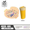 GROWSIR Lunch Box Set Tumbler Anak Uniqorn | Kotak Makan Sekat Food Grade Microwave Safe Bekal Sekolah FH073