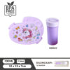 GROWSIR Lunch Box Set Tumbler Anak Uniqorn | Kotak Makan Sekat Food Grade Microwave Safe Bekal Sekolah FH073