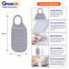 GROWSIR Papan Cuci Baju Mini Portable Alas Penggilas Cuci Pakaian Travel XY106