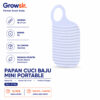 GROWSIR Papan Cuci Baju Mini Portable Alas Penggilas Cuci Pakaian Travel XY106