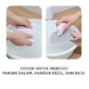 GROWSIR Papan Cuci Baju Mini Portable Alas Penggilas Cuci Pakaian Travel XY106