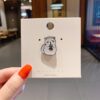 GROWSIR Pin Bros Fashion Bros Desain Kartun Lucu Gaya Korea Untuk Aksesoris Perhiasan SP035