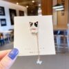 GROWSIR Pin Bros Fashion Bros Desain Kartun Lucu Gaya Korea Untuk Aksesoris Perhiasan SP035