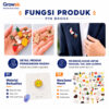 GROWSIR Pin Bros Fashion Bros Desain Kartun Lucu Gaya Korea Untuk Aksesoris Perhiasan SP035