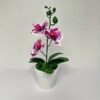 GROWSIR Pot Bunga Anggrek Artificial 26x12cm | Tanaman Hias Anggrek Plastik Dekorasi Rumah Meja Estetik TH046