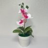 GROWSIR Pot Bunga Anggrek Artificial 26x12cm | Tanaman Hias Anggrek Plastik Dekorasi Rumah Meja Estetik TH046