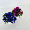 GROWSIR Pot Bunga Conjoined Rose Plastik Artificial Aesthetic Vas Tanaman Hias Mini Estetik TH026