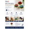 GROWSIR Pot Bunga Mawar Artificial Mini Aesthetic | Tanaman Hias Dekorasi Rumah Meja Estetik TH036
