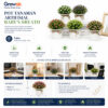 GROWSIR Pot Tanaman Artificial Baby’s Breath Mini Aesthetic | Tanaman Hias Bunga Plastik Dekorasi Rumah Meja TH040