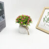 GROWSIR Pot Tanaman Artificial Baby’s Breath Mini Aesthetic | Tanaman Hias Bunga Plastik Dekorasi Rumah Meja TH040