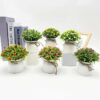 GROWSIR Pot Tanaman Artificial Baby’s Breath Mini Aesthetic | Tanaman Hias Bunga Plastik Dekorasi Rumah Meja TH040