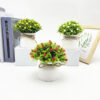 GROWSIR Pot Tanaman Artificial Baby’s Breath Mini Aesthetic | Tanaman Hias Bunga Plastik Dekorasi Rumah Meja TH040