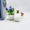 GROWSIR Pot Tanaman Bonsai Plastik Mini Aesthetic Vas Bunga Hiasan Artificial Estetik TH017