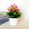 GROWSIR Pot Tanaman Conifer Cone Plastik Aesthetic Vas Bunga Hias Artificial Estetik TH027