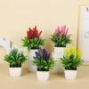 GROWSIR Pot Tanaman Conifer Cone Plastik Aesthetic Vas Bunga Hias Artificial Estetik TH027