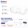 GROWSIR Rak Kacamata Tempel Dinding dan Lemari / Tempat Penyimpanan Kacamata Gantung XY075