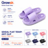 GROWSIR Sendal Pijat Terapi Anti Slip Nyaman Tidak Sakit | Massage Slipper Sandal Rumah Pria Wanita Slop Sendal Refleksi XY079