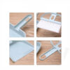 GROWSIR Set Sapu Pengki Mini Cocok untuk Mobil Meja Serbaguna Multifungsi | Mini Dustpan Set XY030