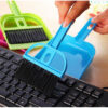 GROWSIR Set Sapu Pengki Mini Cocok untuk Mobil Meja Serbaguna Multifungsi | Mini Dustpan Set XY030