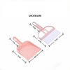 GROWSIR Set Sapu Pengki Mini Cocok untuk Mobil Meja Serbaguna Multifungsi | Mini Dustpan Set XY030
