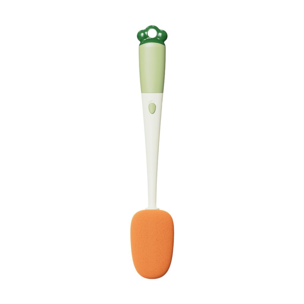GROWSIR Sikat Pembersih Botol 3in1 Multifungsi | Brush Cuci Botol Gelas Sedotan Celah & Tutup | Spons & Silikon XY149