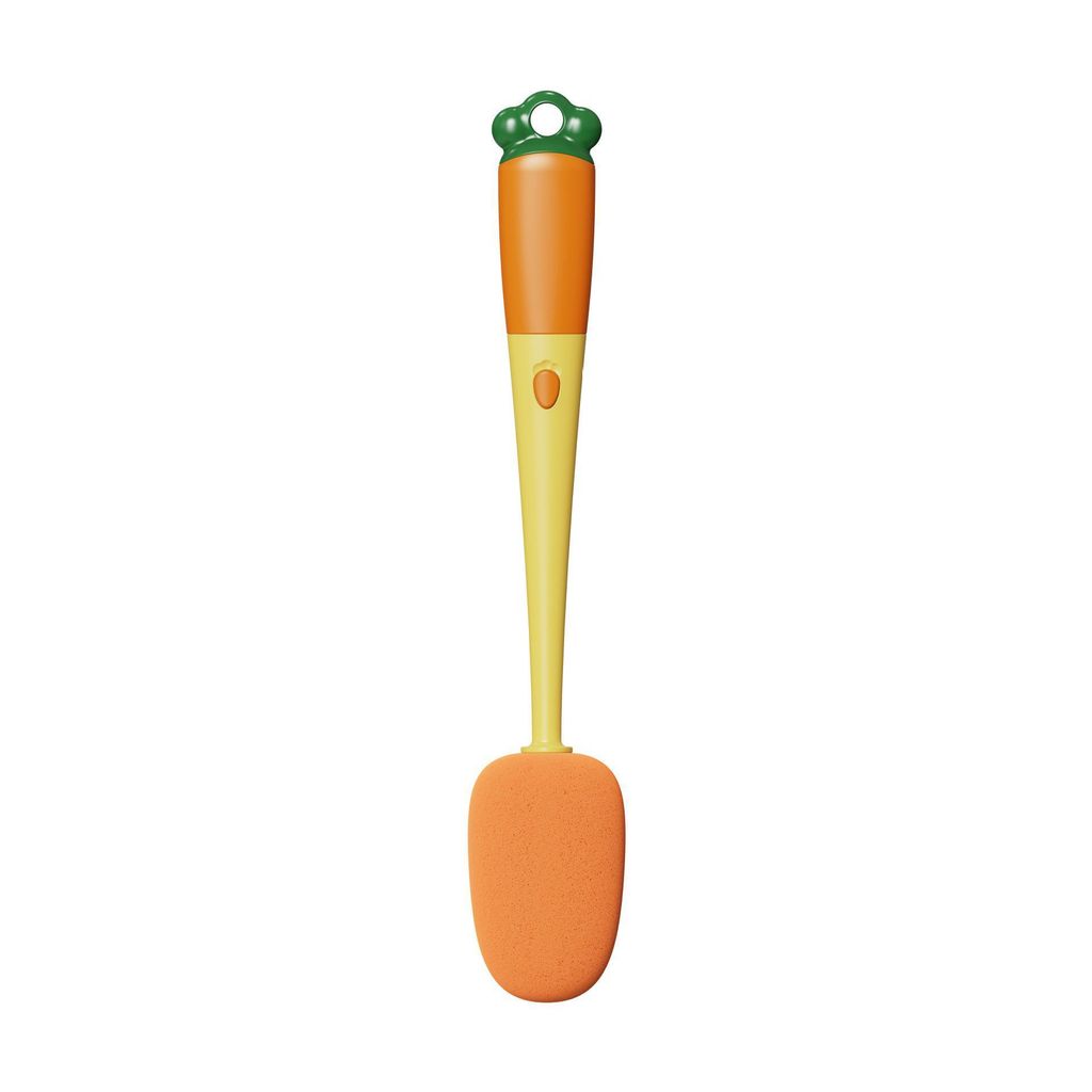 GROWSIR Sikat Pembersih Botol 3in1 Multifungsi | Brush Cuci Botol Gelas Sedotan Celah & Tutup | Spons & Silikon XY149
