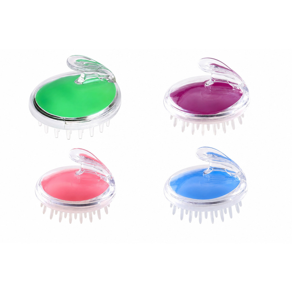 GROWSIR Sisir Keramas Silikon Pijat Kulit Kepala | Shampoo Brush Hair Scalp Massager XY003