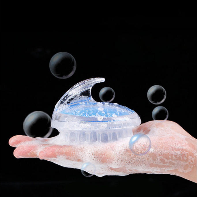 GROWSIR Sisir Keramas Silikon Pijat Kulit Kepala | Shampoo Brush Hair Scalp Massager XY003