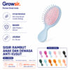 GROWSIR Sisir Rambut Mini Warna Pastel / Mini Hair Brush Anti Kusut untuk Anak & Dewasa MZ006