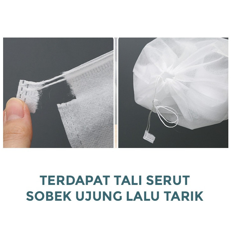 GROWSIR Tas Serut Sepatu Anti Kuning Pouch Travel Multifungsi Shoes Bag Penyimpanan Cover Sepatu dan Sendal Kantong Sepatu Tali Serut Serbaguna XY089