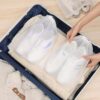GROWSIR Tas Serut Sepatu Anti Kuning Pouch Travel Multifungsi Shoes Bag Penyimpanan Cover Sepatu dan Sendal Kantong Sepatu Tali Serut Serbaguna XY089