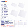 GROWSIR Ziplock Silikon Food Grade BPA FREE Pouch Penyimpanan Kulkas Silicone Anti Bocor Kedap Udara